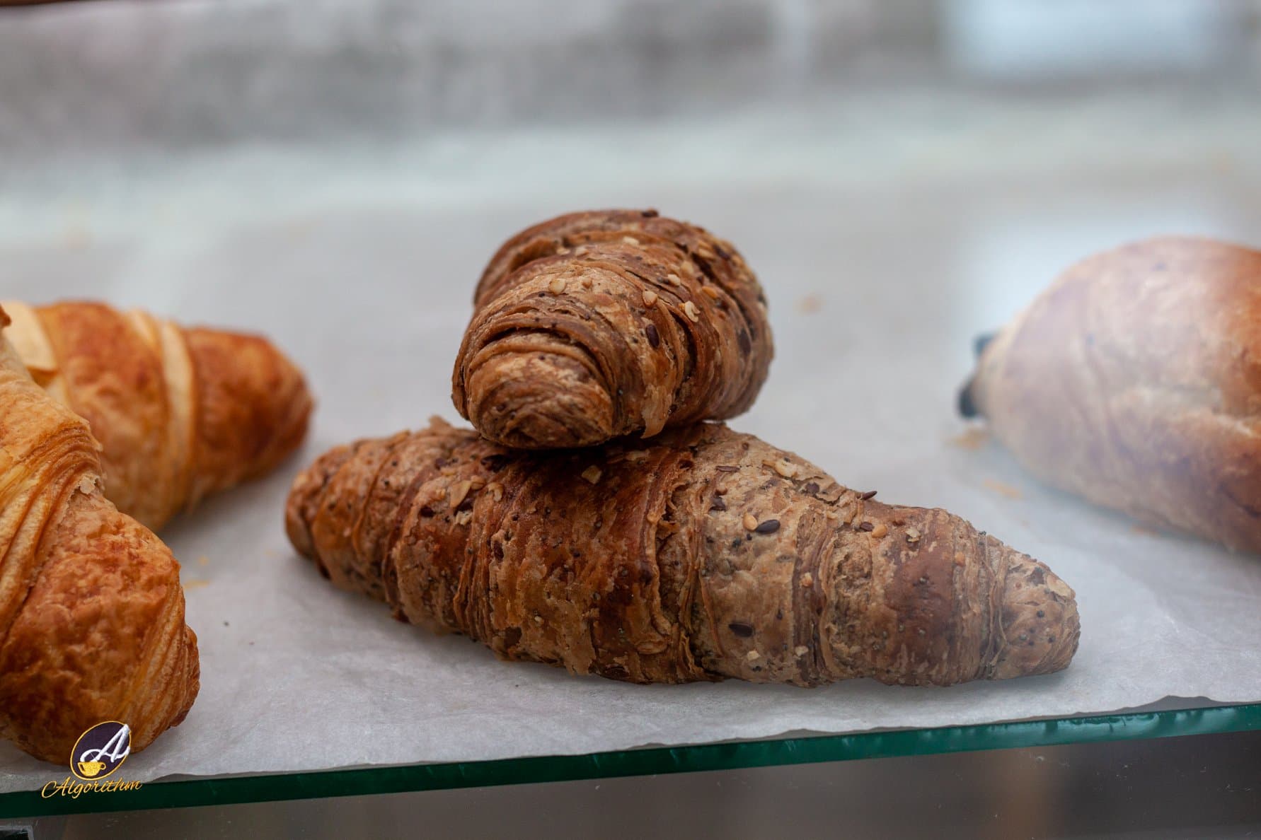 Croissant close-up